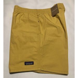 Patagonia Shorts Mens Large Yellow